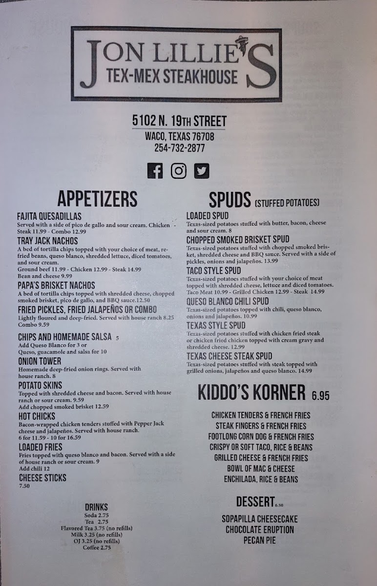 Papa Bear's Menu - Image 5